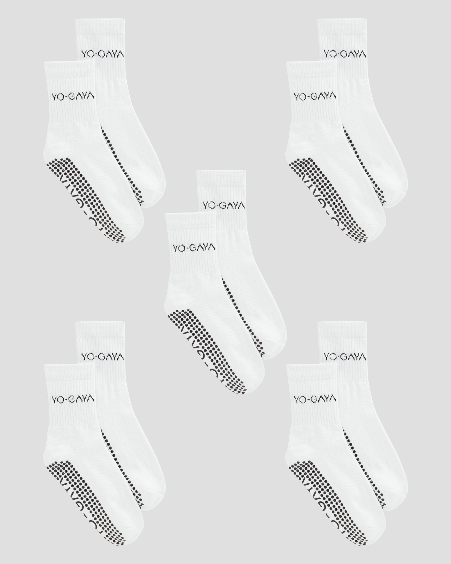 Socks - 5 Pack - Pilates