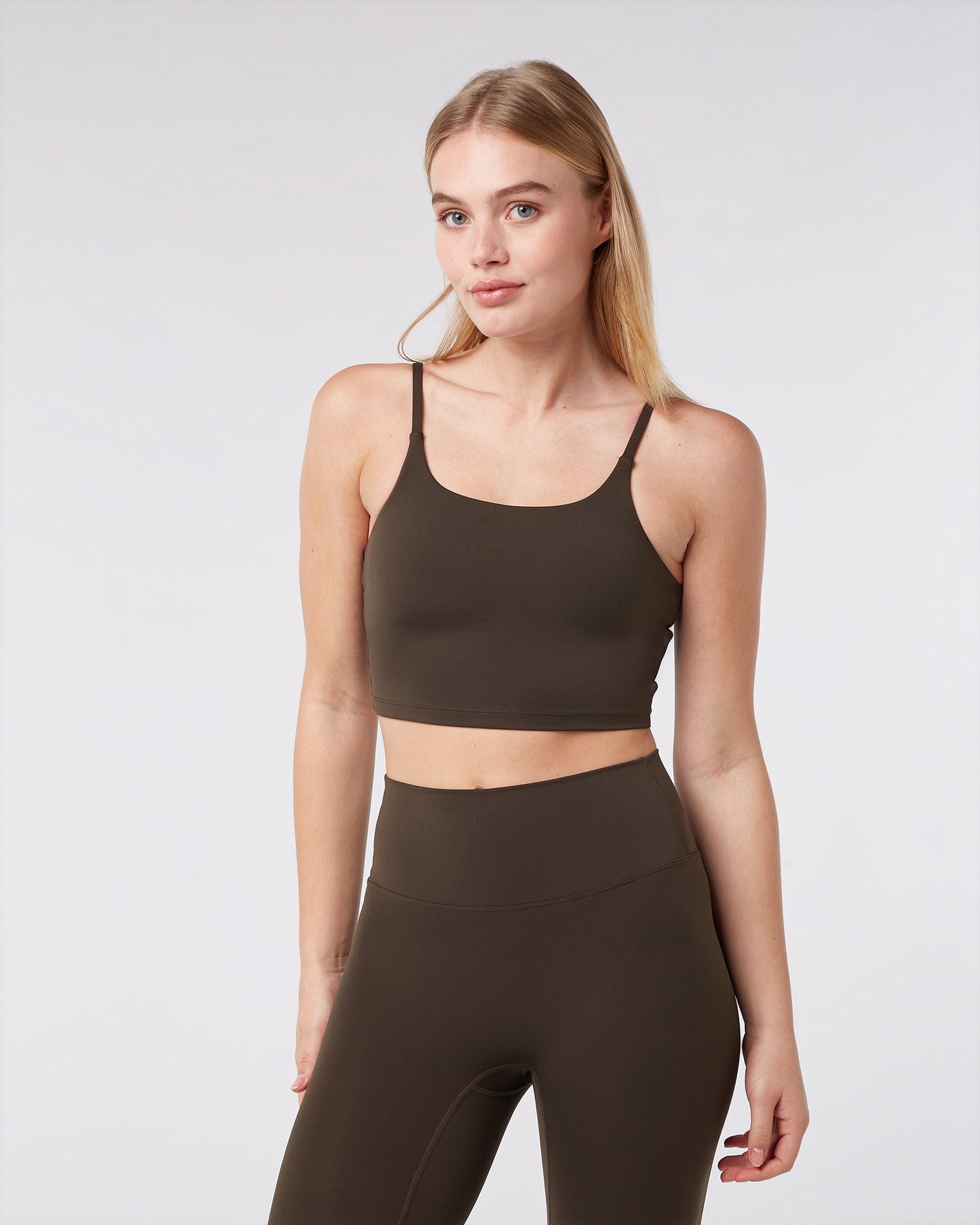 Sports Bra - Coffee Bean