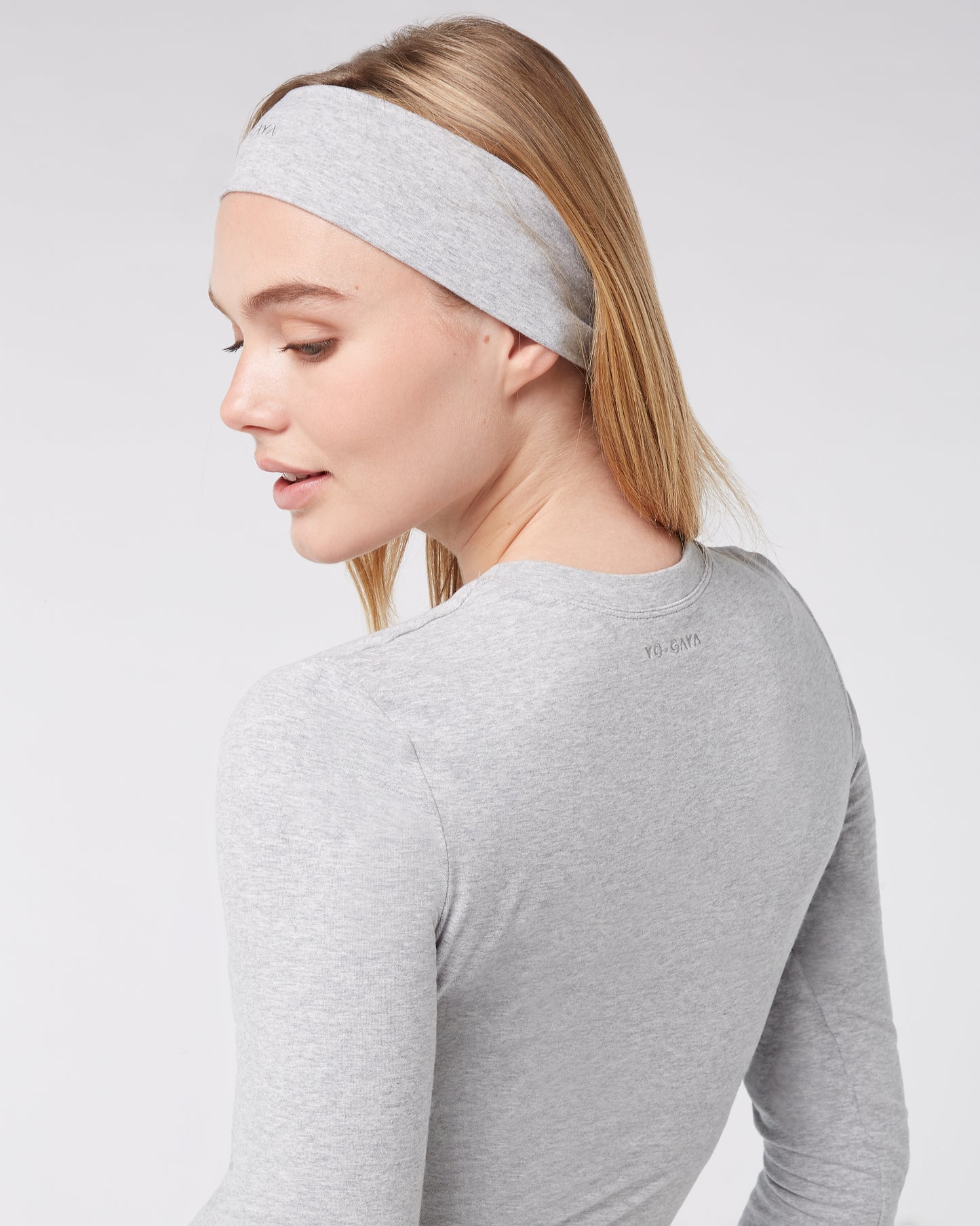 Lounge Long Sleeve Top - Grey Melange