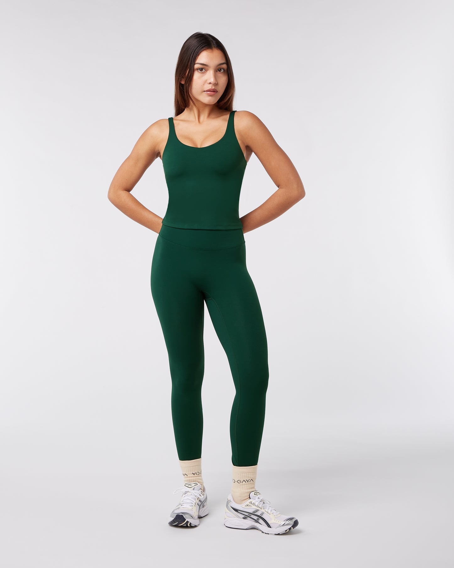 Sculpting Top - Jungle Green