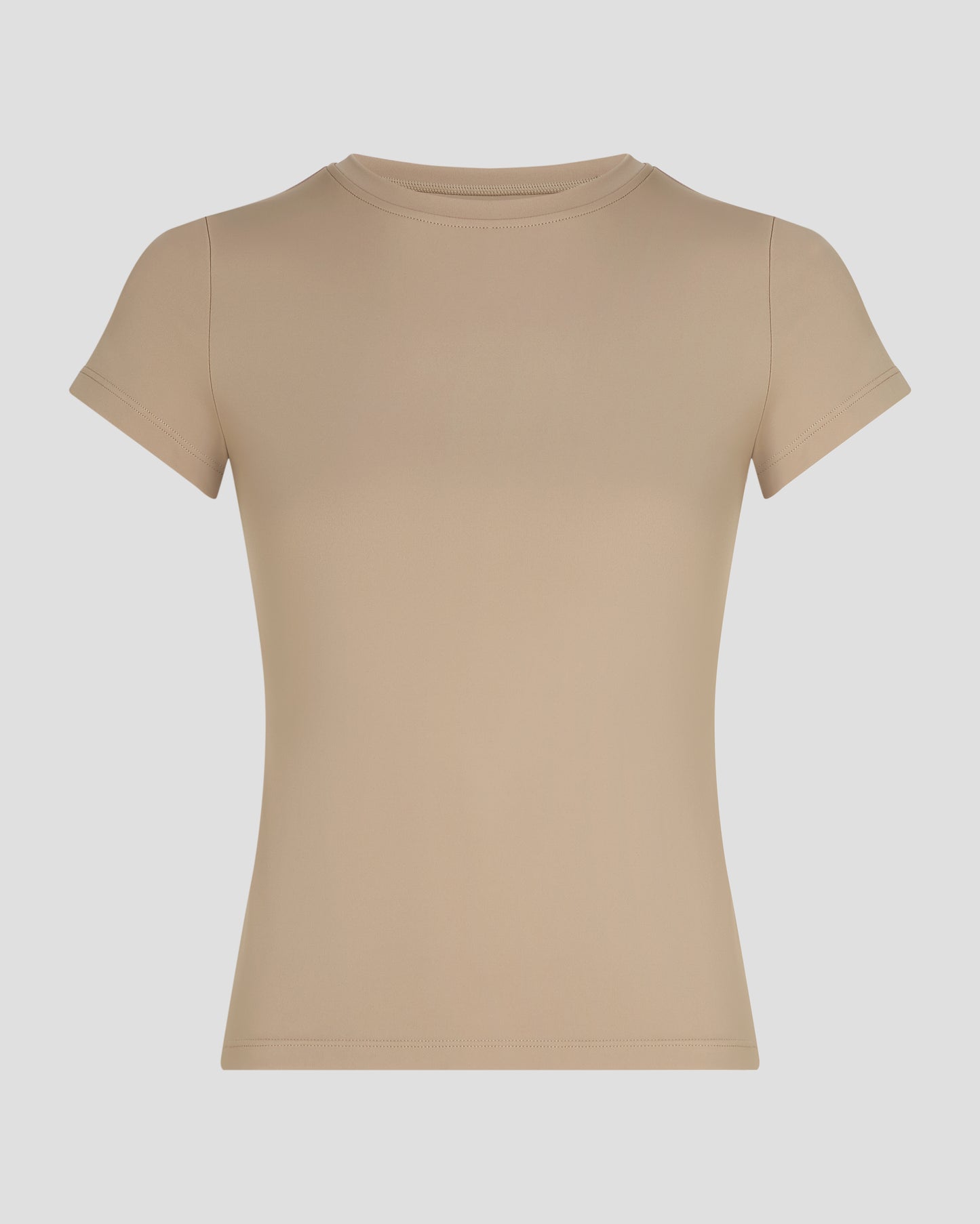 Short Sleeve Top - Sandy Beige